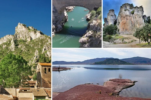 Excursion dans l'Hérault : St-Guilhem-le-Désert, Mourèze, Lac du Salagou (34)