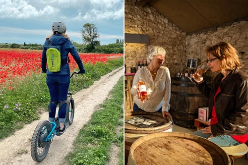 Raisin & Trottinette : Escapade vigneronne en trottinette électrique (Juvignac - 34)
