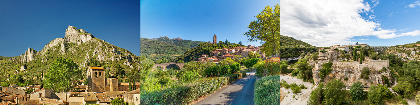 Plus beaux villages de l'Hérault