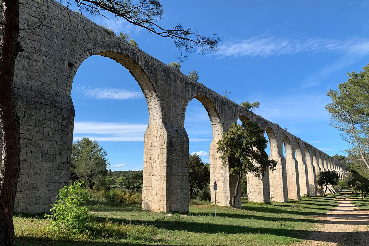 L'Aqueduc de Castries dans l'Hérault