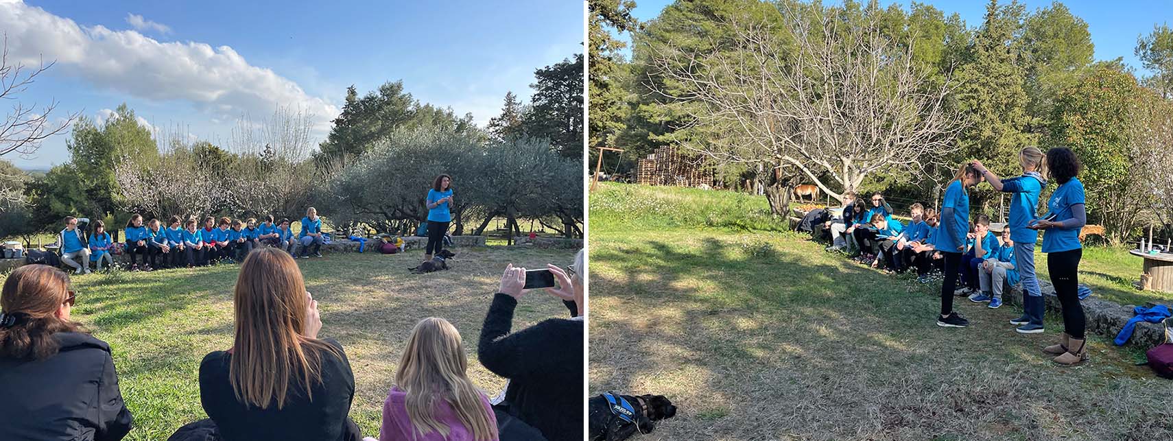 Cérémonie des Gardiens de la Terre à Montpellier