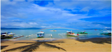 Bateaux aux Philippines