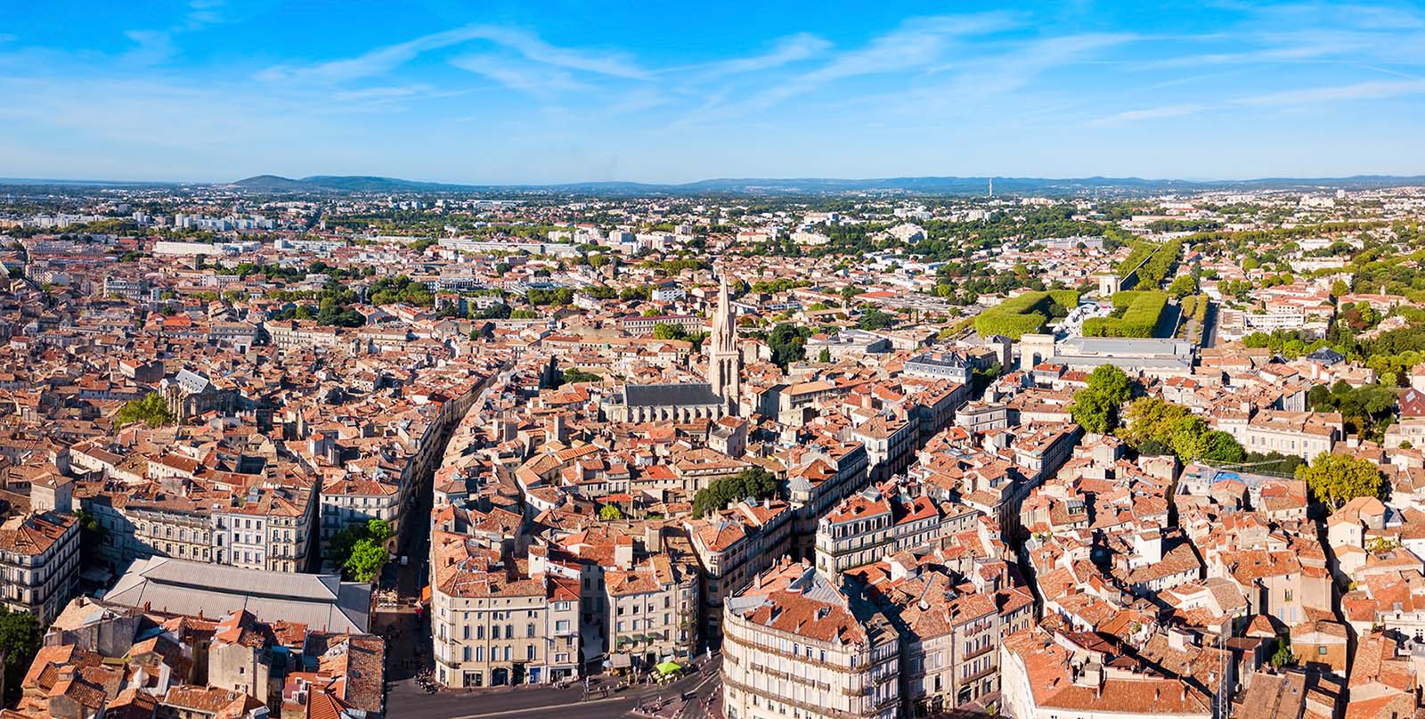 Visiter Montpellier en 2 jours à pied et à vélo