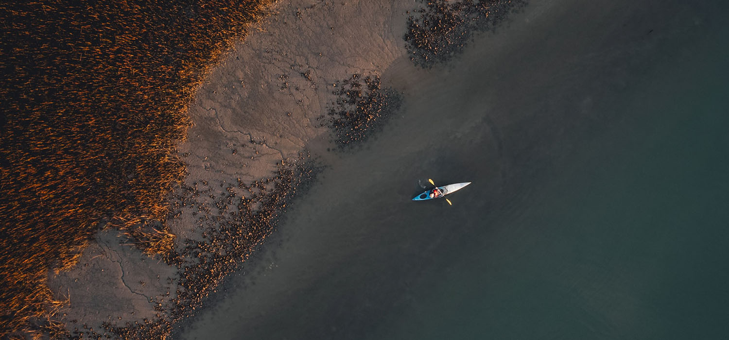 Etangs de Palavas en kayak