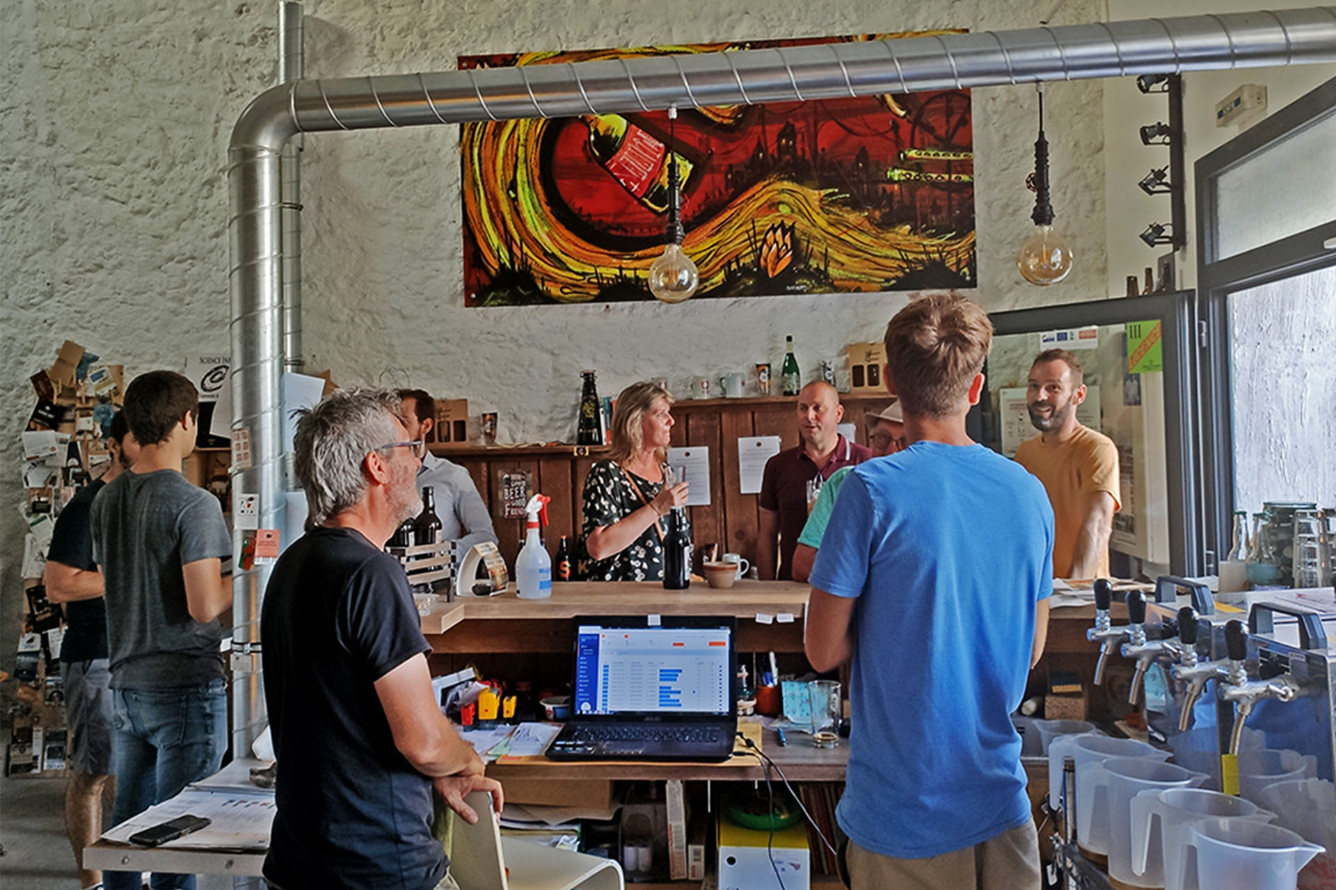 Galerie-image-Visite brasserie & dégustation de bières artisanales bio