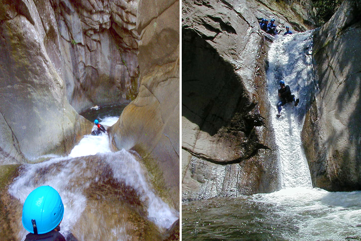 Canyoning dans les gorges du Llech