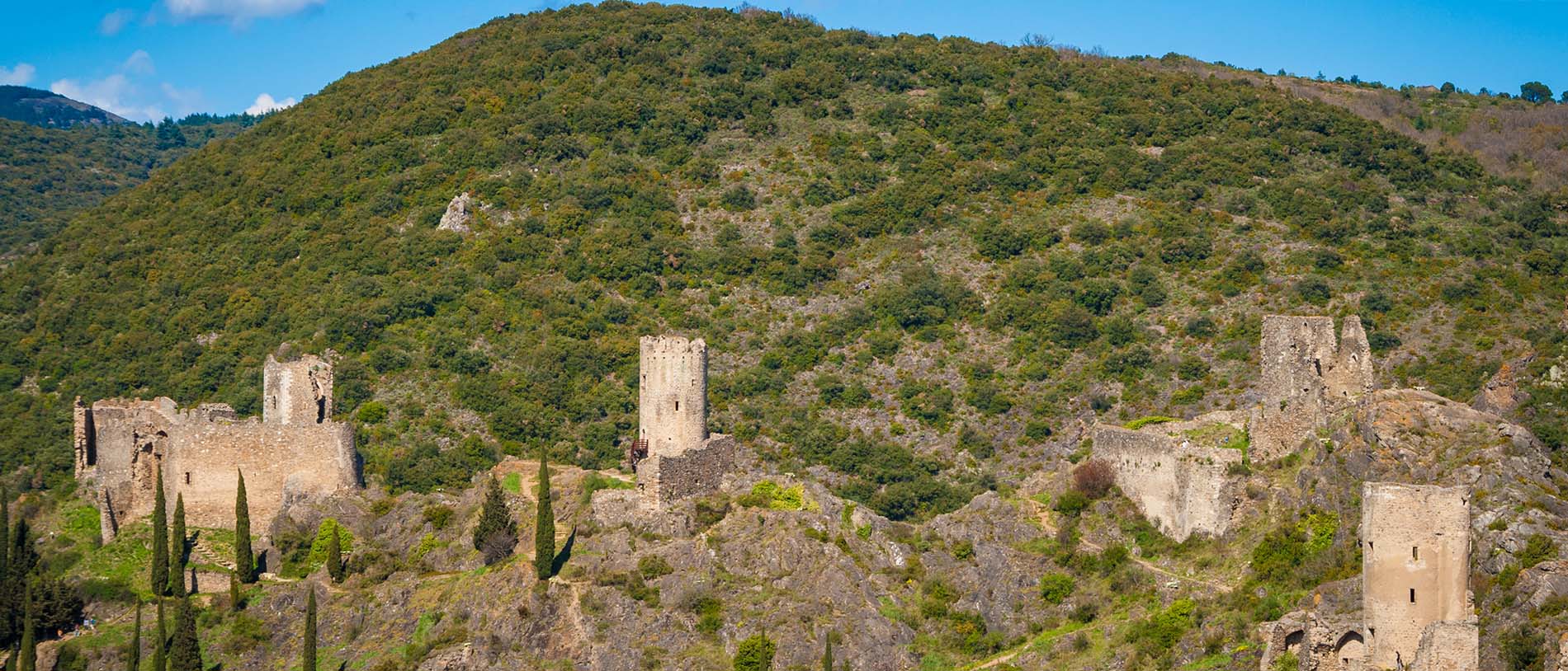 Lastours dans l'Aude