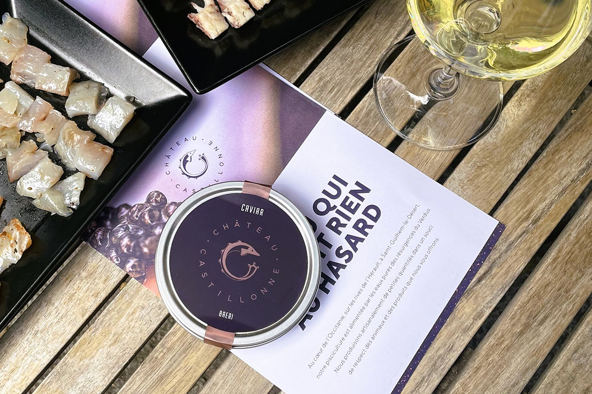 Dégustation de caviar & de vins à St Guilhem