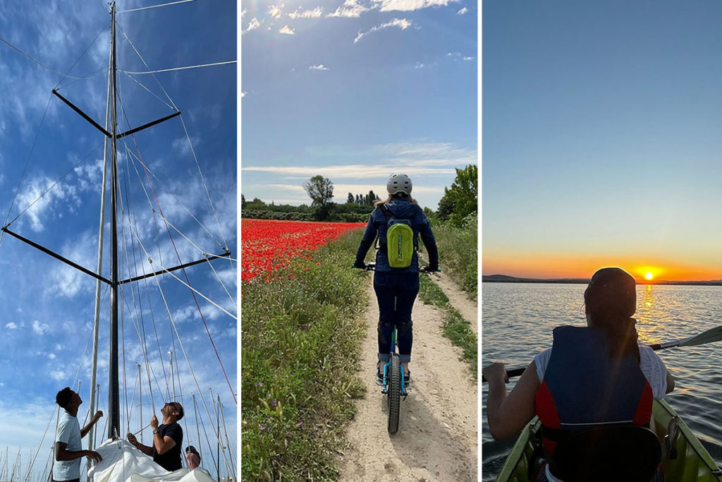 Idées d’activités éco-responsables dans l’Hérault : voilier, trottinette électrique, kayak...