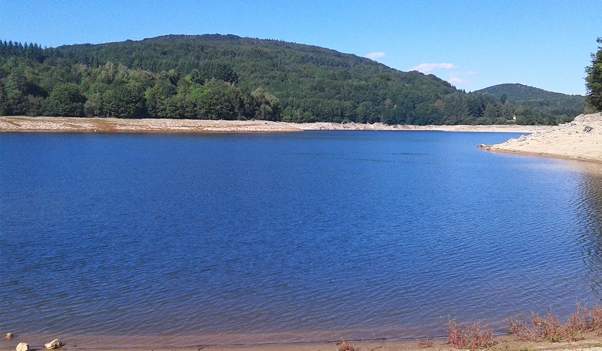 Lieux de baignade dans l'Hérault : Le lac de la Raviège