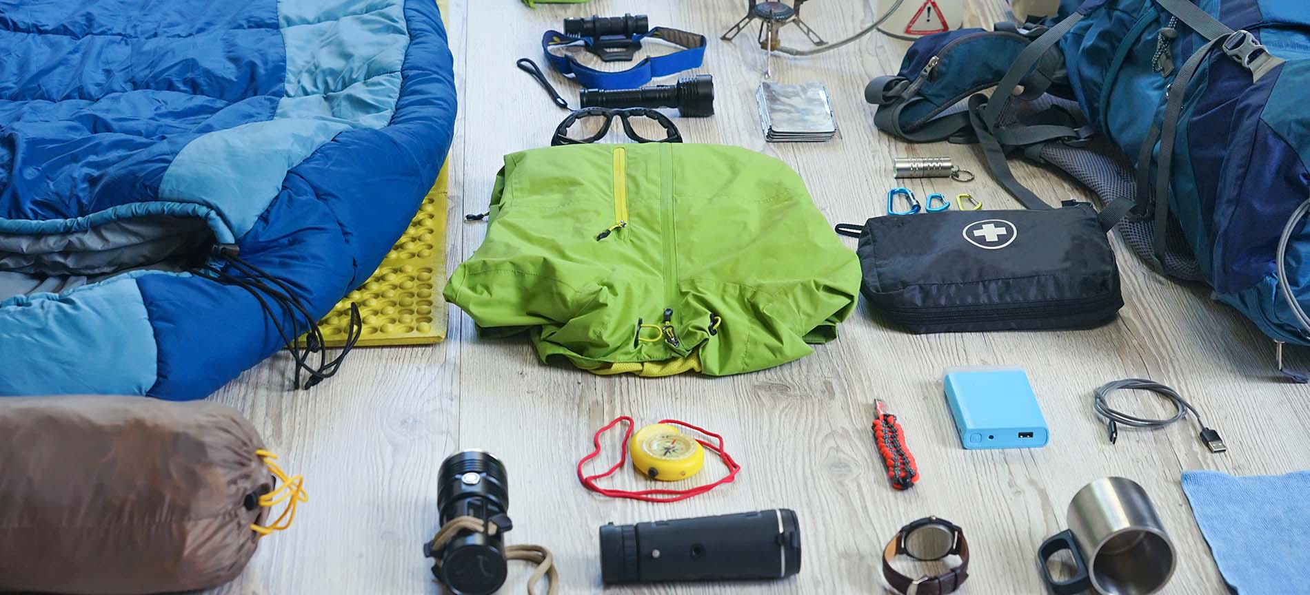 Matériels de camping réutilisables