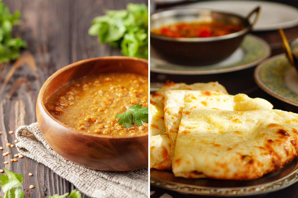 Cours de cuisine du monde : direction l’Inde avec cheese naans & daal