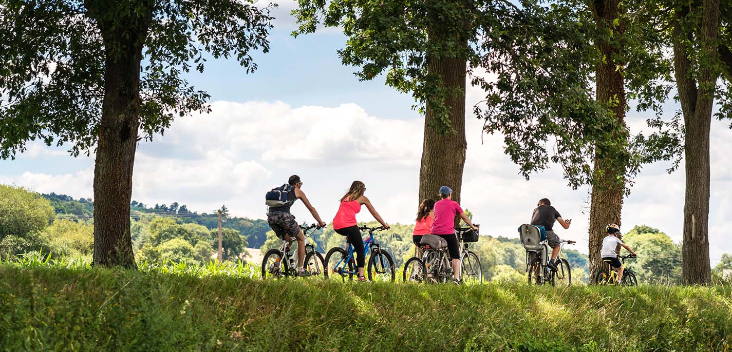 Balade à vélo le long du canal du midi