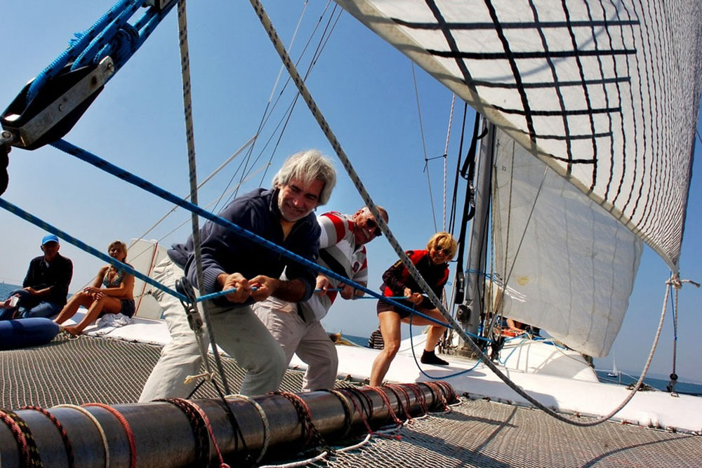 Galerie-image-Navigation d’exception sur un catamaran de légende