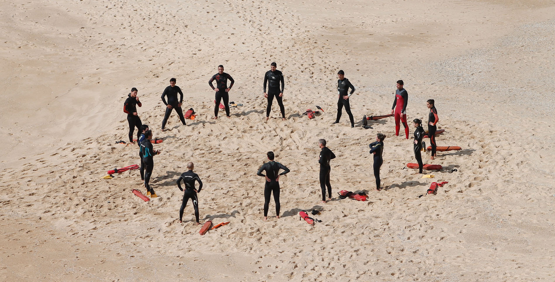 Stage de secourisme sur la plage de Palavas-les-Flots